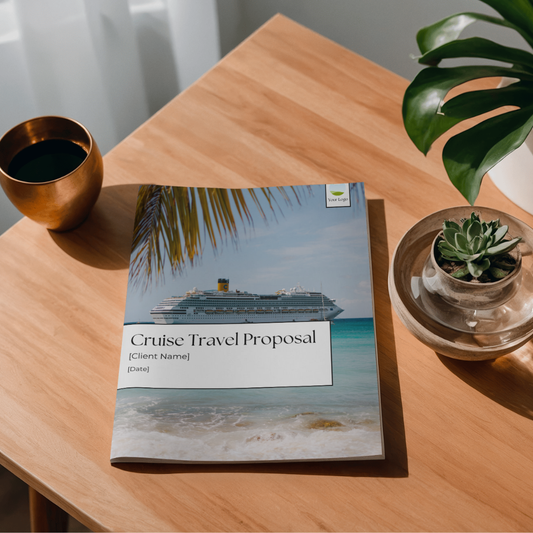 Cruise Travel Proposal Travel Agents 16 pages | Editable in Canva