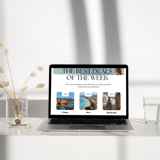 Email Newsletter Templates for Travel Agents | 25 Customisable Canva Designs