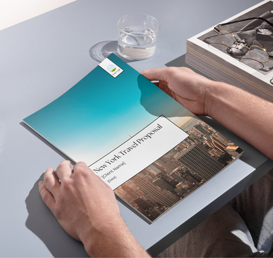 Travel Agent Destination Proposal New York - 16 pages
